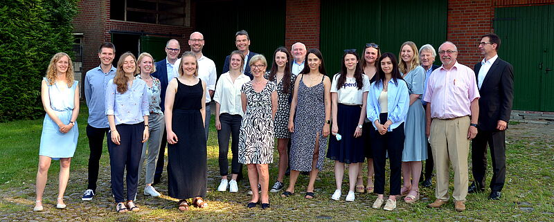 Gruppenbild bei der Preisverleihung