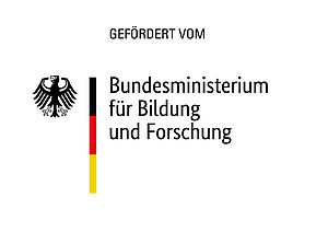 Logo (Text-Bildmarke) des BMBF (Bundesministerium für Bildung und Forschung)