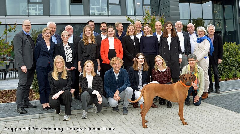 Gruppenbild Preisverleihung Förderpreise - Fotograf: Roman Jupitz