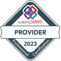 Dieses OpenBadge weist die HCU als Provider für das buildingSMART Professional Certification Foundation Program aus.