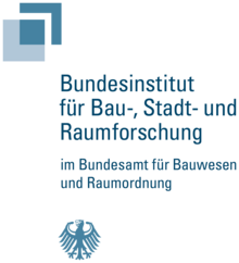 Förder-Logo des Bundesinstitut für Bau-Stadt- und Raumforschung