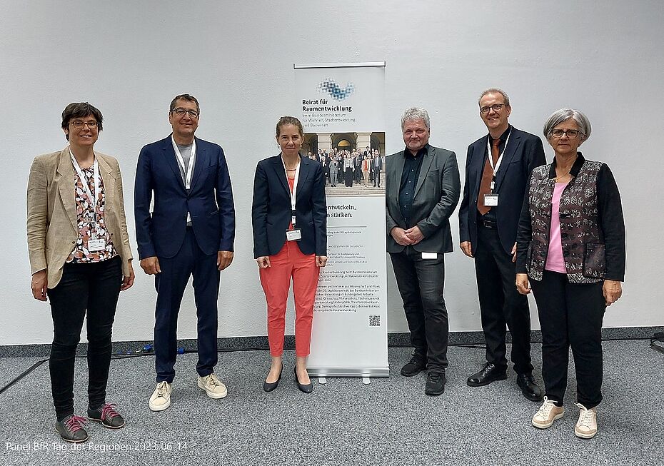 Panel der Begleitveranstaltung des Beirats für Raumentwicklung
