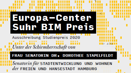 Flyer des 2. EUROPA-CENTER Suhr BIM Preis